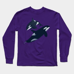 Orca Pair Long Sleeve T-Shirt